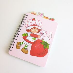 Strawberry Shortcake Pink Spiral Notebook